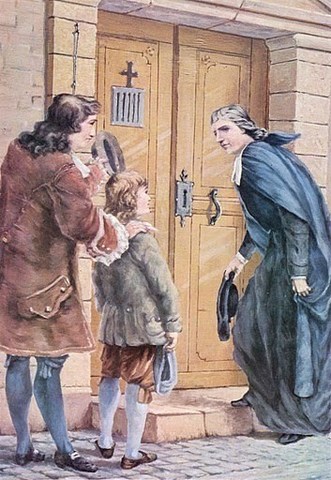 Instauración de escuelas cristianas en países barbaros