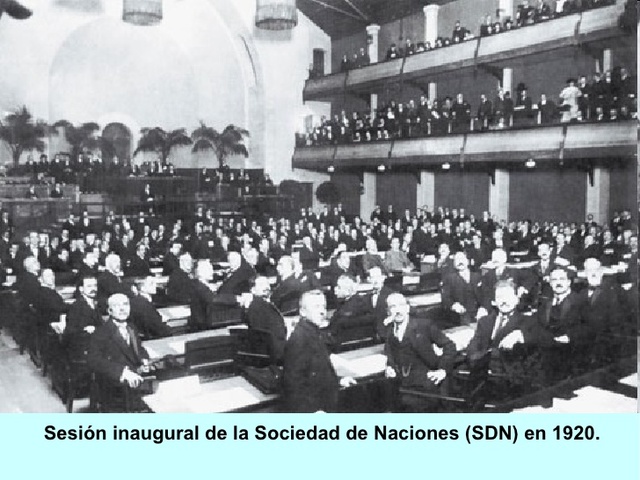 La Sociedad de Naciones