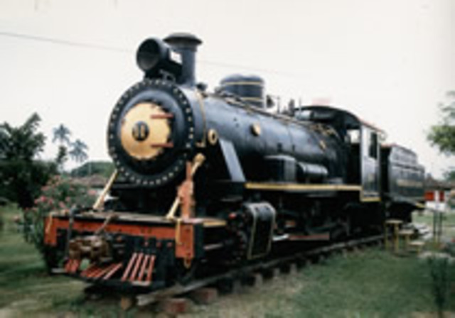 los primeros ferrocarriles en Colombia