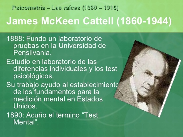 James McKeen Cattell