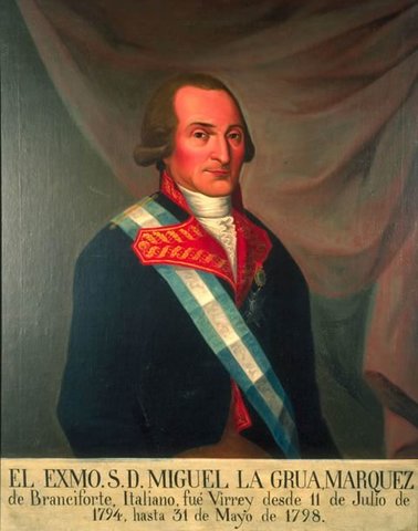 Miguel de la Grua Talamanca y Branciforte nombrado Virrey