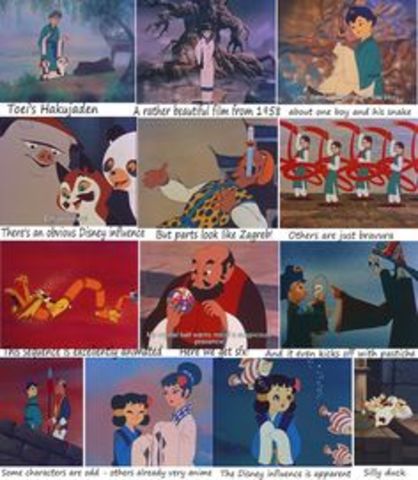 Primer anime a color