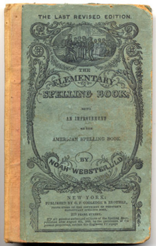 Noah Webster's Blue-Backed Speller