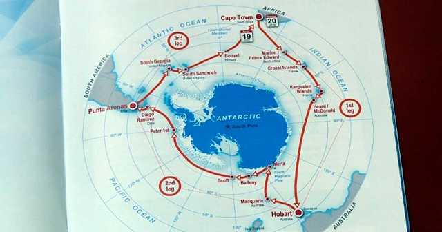 El territorio de la Antártida es reclamado por 18 países