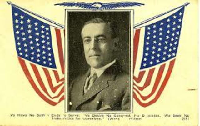 (The War) Woodrow Wilson