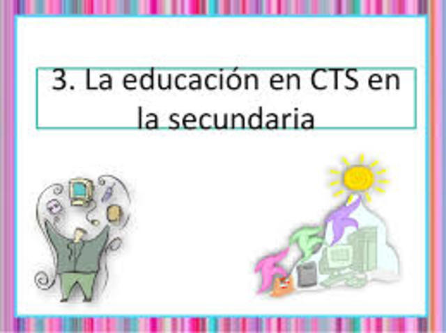 El movimiento CTS en la Educación Secundaria