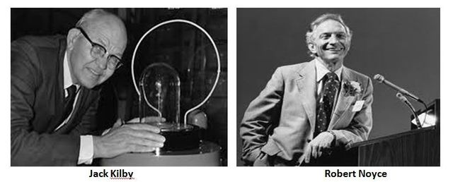 Robert Noyce y Jack Kilby