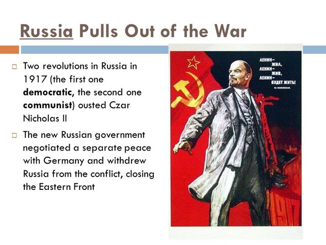 Russia pulls out of war