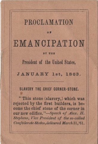 Emancipation Proclamation