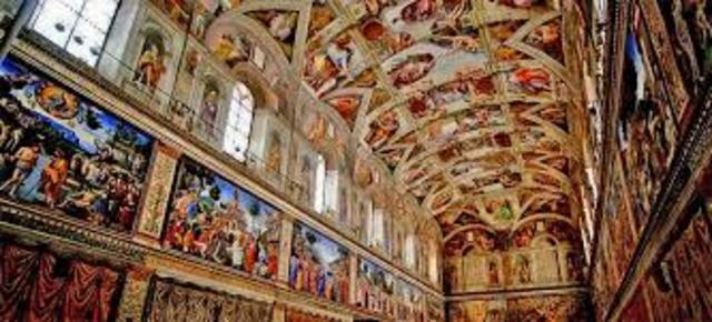 Se inicia la contruccion de la capilla sixtina