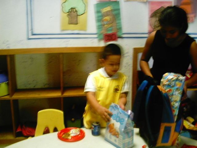 Me celebraron mi cumpleaños en el colegio