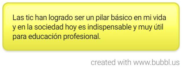 las tic para mi hoy en día