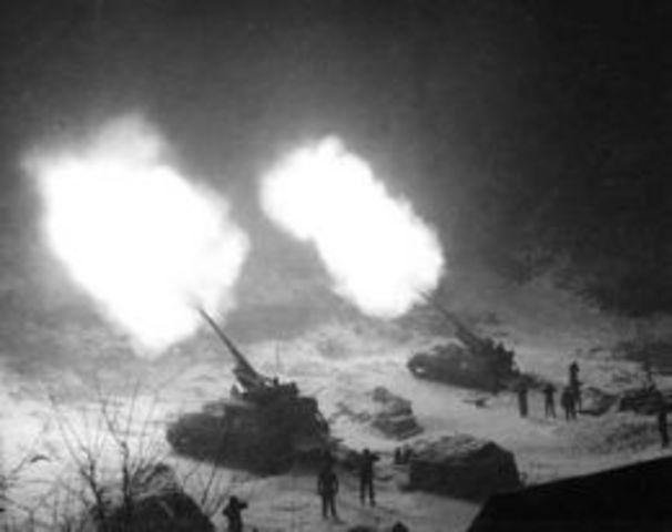 En Asia estalla la guerra de Corea del Sur apoyada por los EE.UU