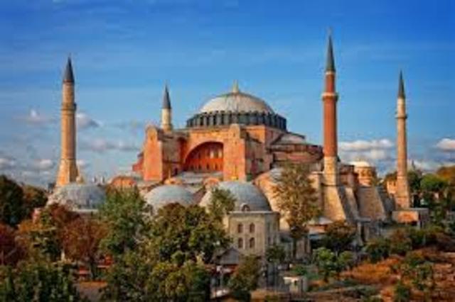 Construction of Hagia Sophia