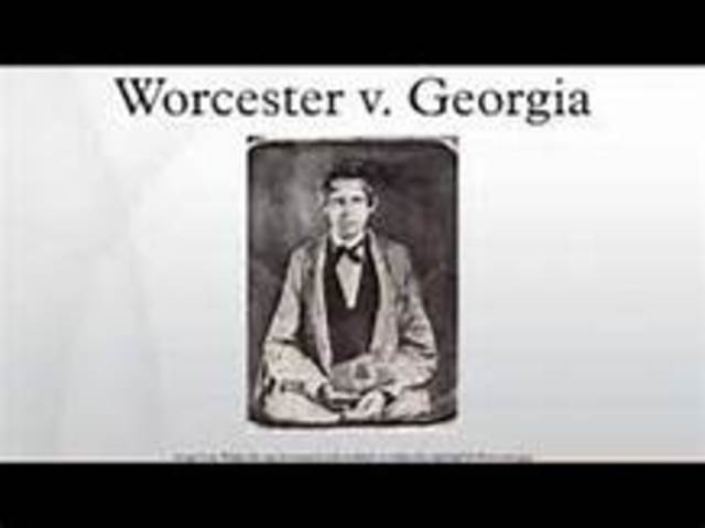 Worcester v. Georgia