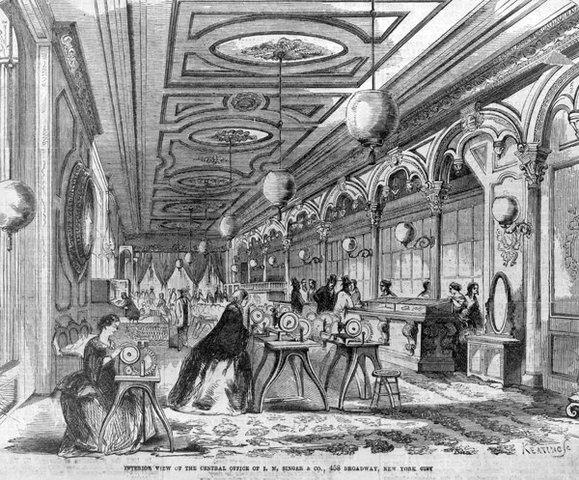 Sewing Machine Invented