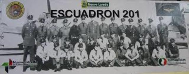 Operaciones del Escuadrón 201