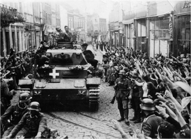 tyskland innvadere polen