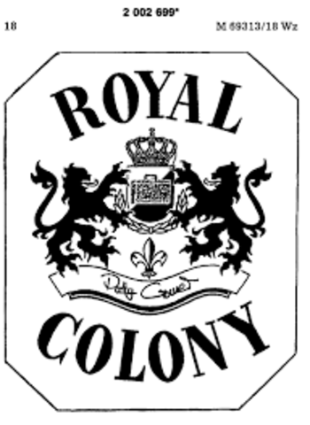 Establishment of Royal Colonies