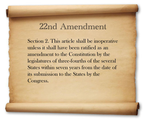 22nd amendment