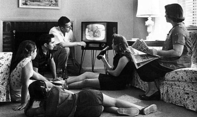 Surge la televisión