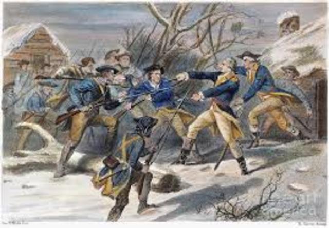 Mutiny of unpaid Pennsylvanian Soliders