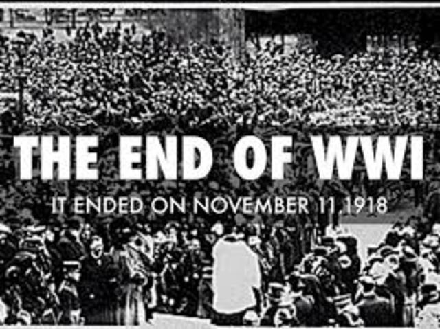 WWI Ends