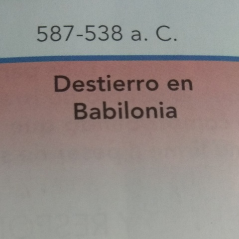 Destierro en Babilonia