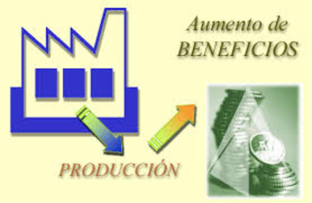Aumento industrialización