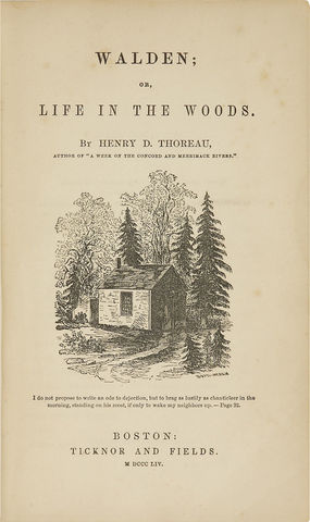 Walden- H.D Thoreau