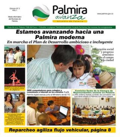 SE CREA "PALMIRA AVANZA"