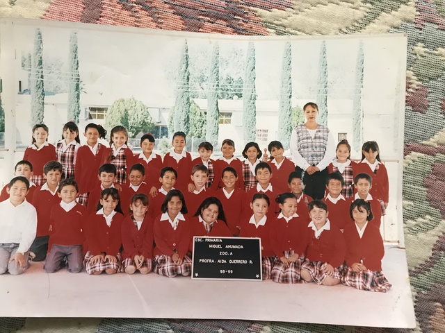 My second grade class picture in Mexico