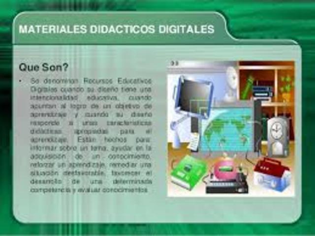García, y Los materiales digitales