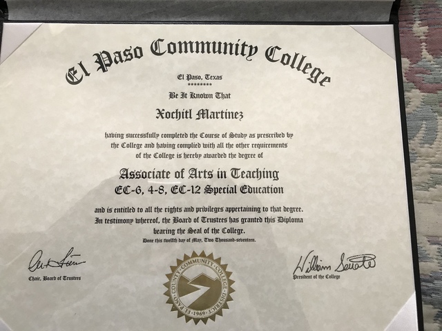 El Paso Community College Graduation