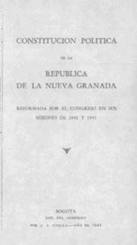 Constitución de la República de Nueva Granada