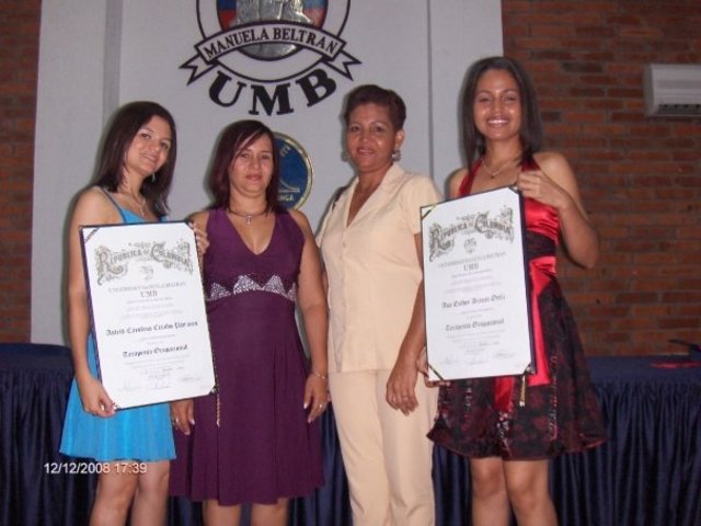 the degree of his daughter ana as a therapist