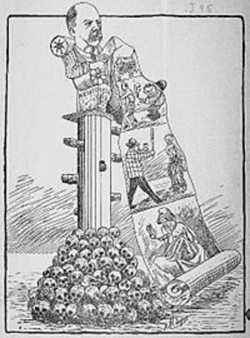 Gobierno autoritario, absolutista y conservador