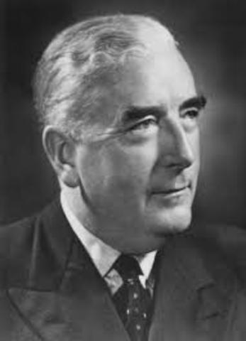Sir Robert Menzies retires (founder of Liberal)