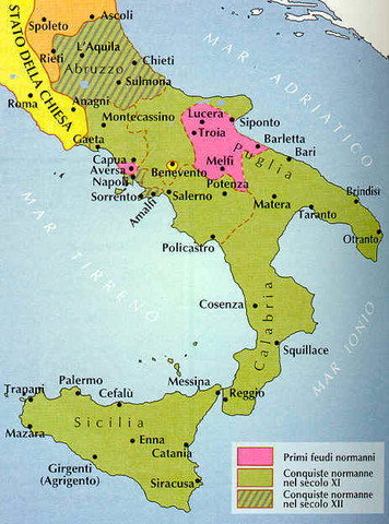 conquista normanna del sud-Italia