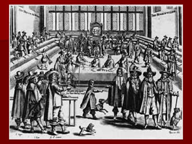 English replaces French as the language of law. English is used in Parliament for the first time