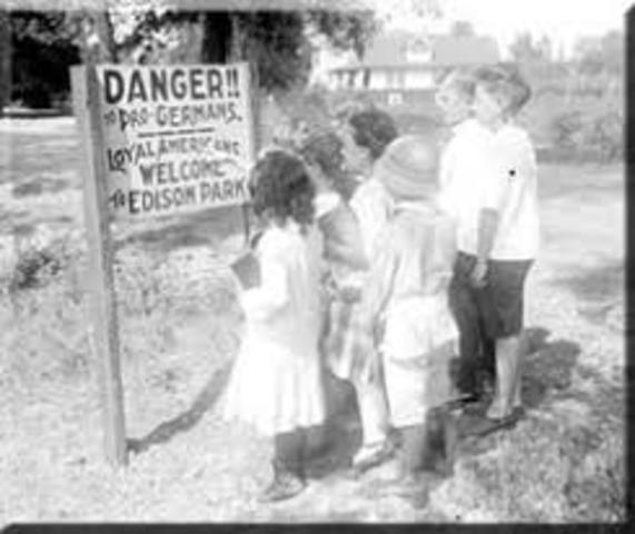 German-American Discrimination