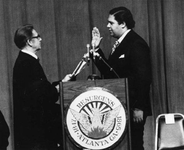 Maynard Jackson Elected Mayor