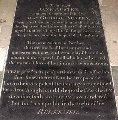 Jane Austen's death