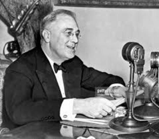 fdr began his fireside chats