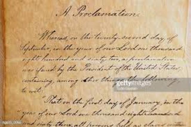 Emancipation proclimation