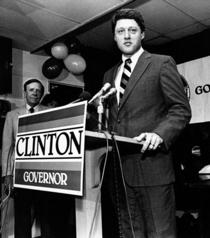 Bill Clinton is re-elected