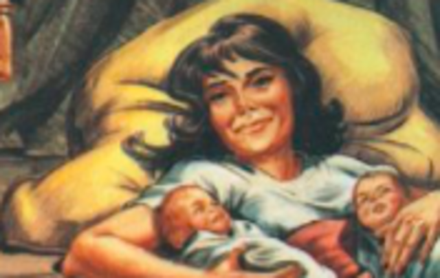 Rebekah gives birth to Jacob and Esau