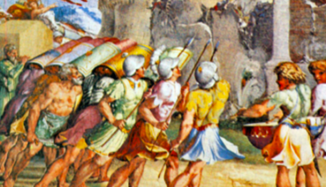 Joshua Invades Canaan with the Israelites