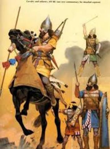 Assyrians conquer Israel.