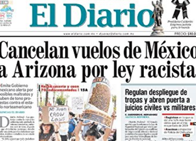 El Diario de El Paso Spanish-language newspaper begins publication